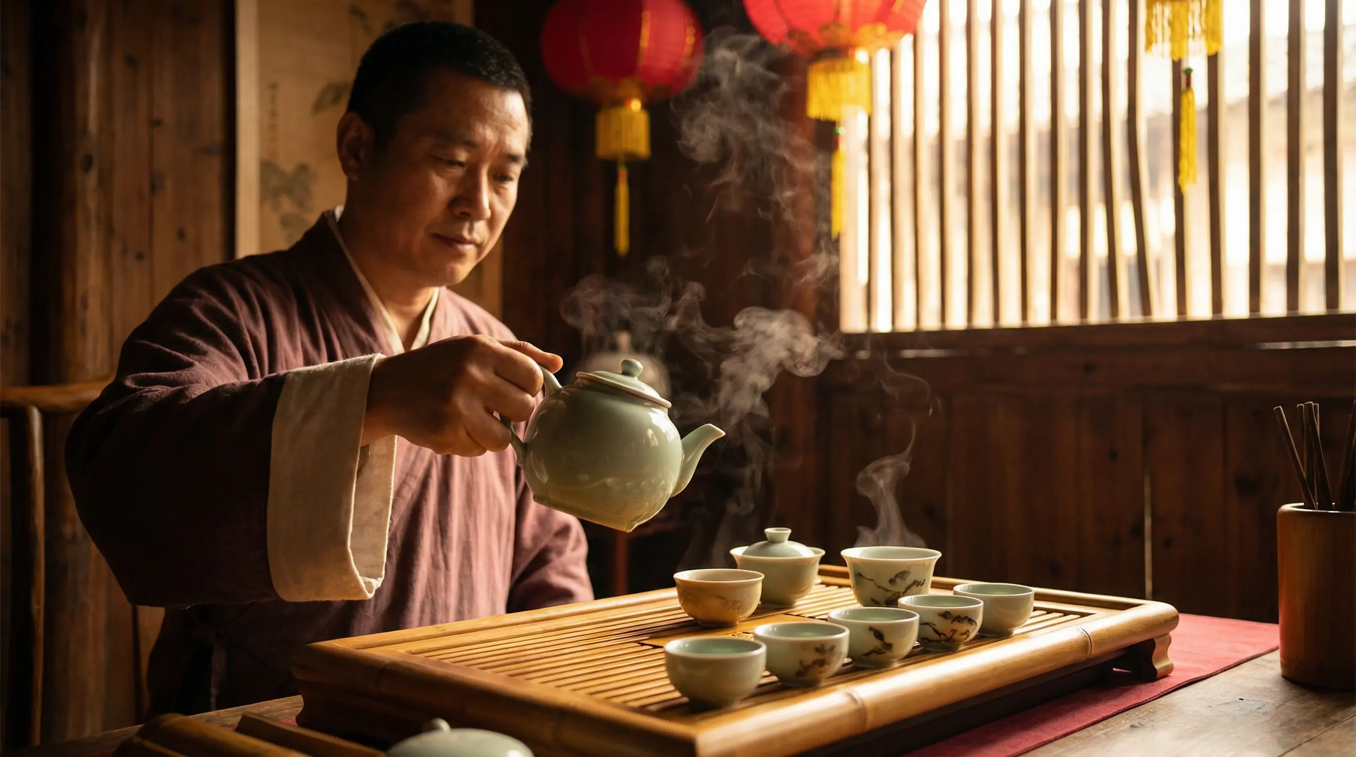 最动听的事电视剧 茶道文化纪录片封面